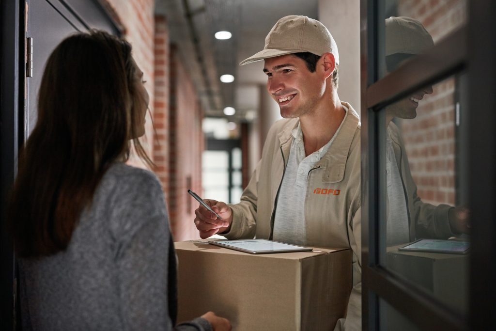 E-commerce delivery by GOFO